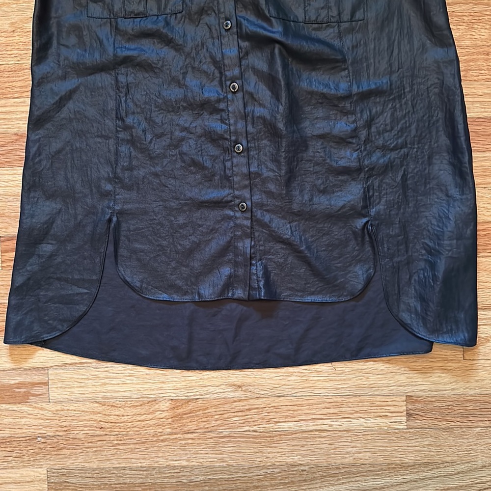 Guess Soft Leather-Look Top - Picture 9 of 11